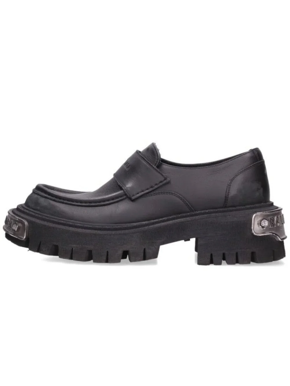 Balenciaga Distressed Tractor Loafers Shoes